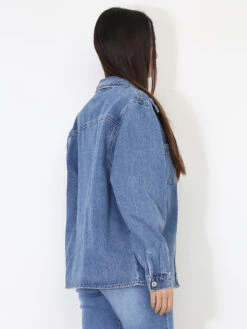 Chemisier Gilet Soldes Boutique -Chemisier Gilet Soldes Boutique O01 JD437X BLU 2