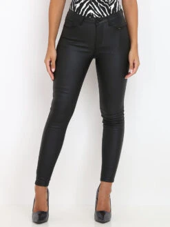 Pantalon Moulant Et Enduit Grandes Tailles