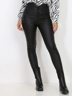 Pantalon Slim à à Taille En V