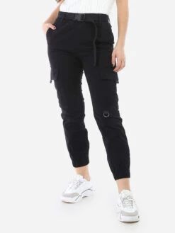 Pantalon Cargo à Ceinture Sangle