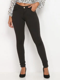 Jegging Skinny Avec Noeuds Aux Poches