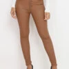 Pantalon Skinny Effet Enduit