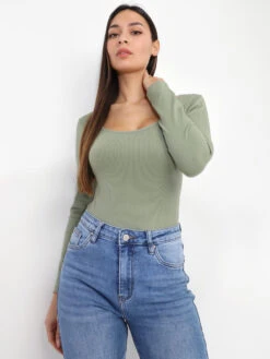 Body Côtelé Basique