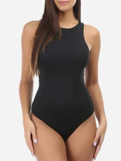 Body Satiné Sans Manches