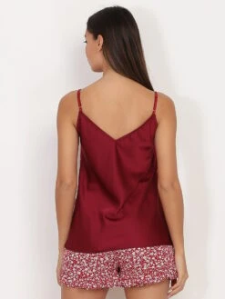 Caraco à Col V En Dentelle 6 Caraco à Col V En Dentelle -Chemisier Gilet Soldes Boutique R18 8651 WIN 3