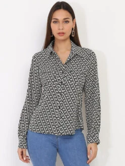 Chemise à Inscription Et Poches