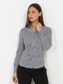 Chemise Cintrée à Rayures