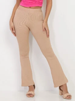 Pantalon Flare Côtelé
