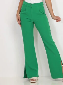 Pantalon Flare à Fentes