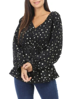 Blouse à Motifs