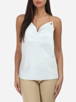 Caraco Satinée Col Bénitier