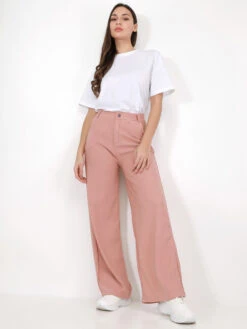 Pantalon Taille Haute évasé