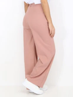 Pantalon Taille Haute évasé -Chemisier Gilet Soldes Boutique U04 HL 1133 DKPNK 3