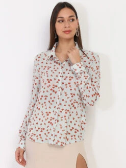 Chemise Fluide à Fleurs