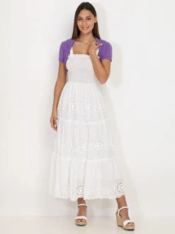 Lot De 4 Boléros Basiques -Chemisier Gilet Soldes Boutique V08 9008 LOT4 MULTI 6