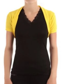 Lot De 4 Boléros Basiques -Chemisier Gilet Soldes Boutique V08 9008 LOT4 MULTI 9