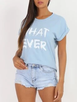 T-shirt Oversize à Inscription