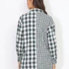 Chemise Oversize à Motif Vichy