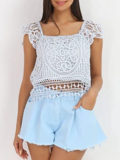 Top En Crochet
