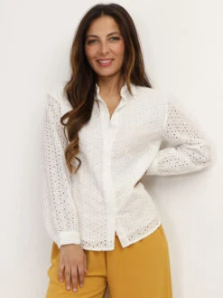 Chemise à Broderie Anglaise