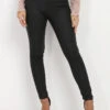 Pantalon Skinny Effet Enduit Mat Grande Taille