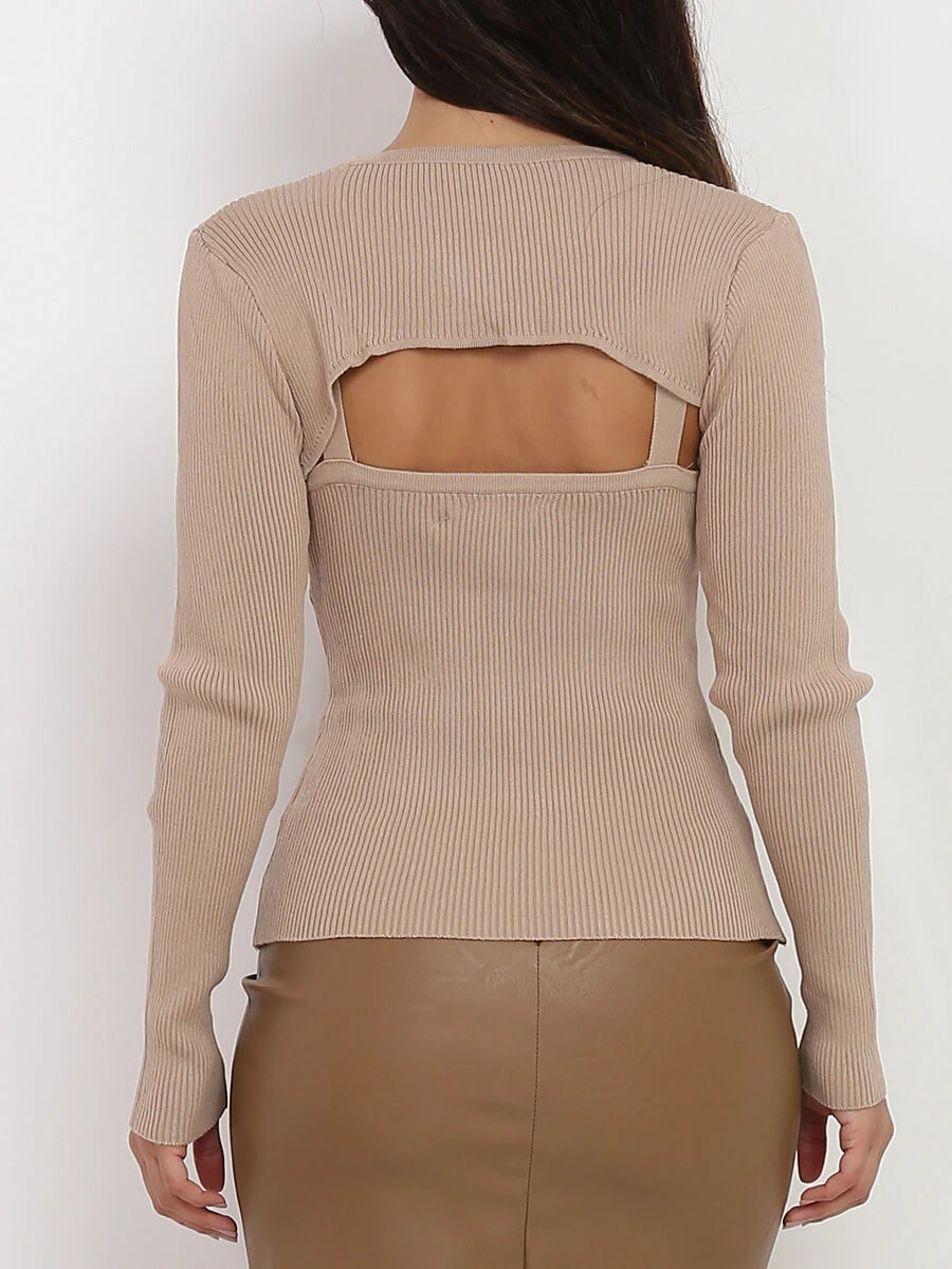 Top Côtelé 2 En 1 2 Top Côtelé 2 En 1 – Image 2