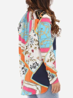 Chemisier Gilet Soldes Boutique -Chemisier Gilet Soldes Boutique Z13 L684 MULTI 2