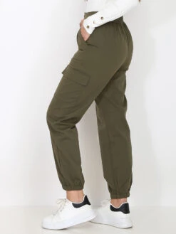 Pantalon Cargo -Chemisier Gilet Soldes Boutique Z18 OR5850 KHK 3