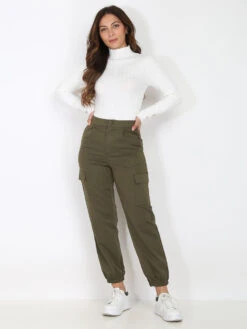 Pantalon Cargo -Chemisier Gilet Soldes Boutique Z18 OR5850 KHK 4