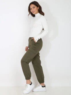 Pantalon Cargo -Chemisier Gilet Soldes Boutique Z18 OR5850 KHK 5