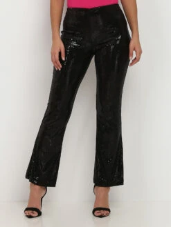 Pantalon Flare à Sequins