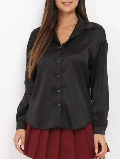 Chemise Fluide Satinée